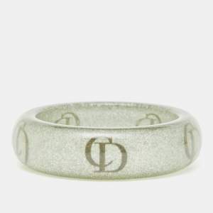 Dior CD Logo Resin Bangle Bracelet