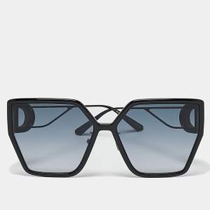 Dior Black/Grey Gradient 30Montaigne Oversized Square Sunglasses 