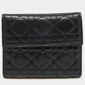 Dior Black Cannage Leather Ring Agenda Cover