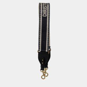 Dior Embroidered Jacquard Ring Shoulder Strap