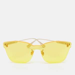 Dior Yellow /Gold Dior Color Quake Square Sunglasses