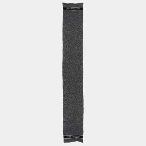 Dior Navy Blue & White Wool Stole