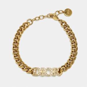 Dior Dio(r)evolution Crystals Gold Tone Bracelet