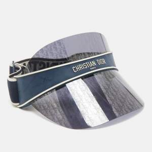 Christian Dior Navy Blue Oblique Dior DiorClub V1U Visor