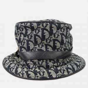Christian Dior Black Gray Trotter Hat