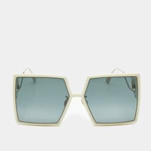 Dior White/Black Gradient SZJ1I 30 Montaigne Oversized Sunglasses