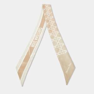 Christian Dior Beige Cannage Micha Bandeau