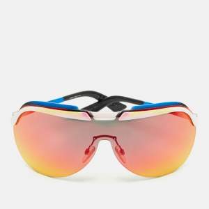 Pre Owned Dior Multicolor Mirrored 60QUW Solar Shield Sunglasses