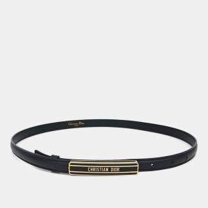 Pre Owned Dior Leather Belt