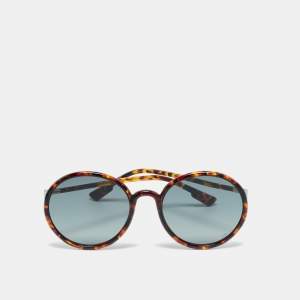 مملوكة مسبقًا Dior Tortoiseshell Brown SoStellaire2 Round Sunglasses