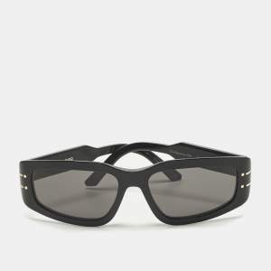 مملوكة مسبقًا Dior Black 10A0 DiorSignature S9U Rectangle Sunglasses