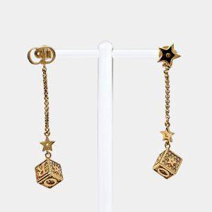 مملوكة مسبقًا Dior Gold Plated earrings