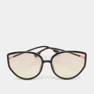 مملوكة مسبقًا Dior Black/Yellow Gradient 807YBA SoStellaire 4 Oversized Sunglasses