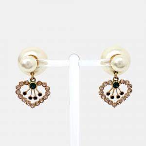 Pre Owned Dior Metal Tribal Earrings