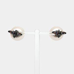 Pre Owned Christian Dior Tribal Earrings