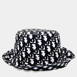 Pre Owned Christian Dior reversible bucket hat