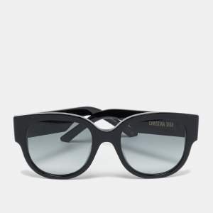 مملوكة مسبقًا Dior Black 10A1 Wildior Square Sunglasses