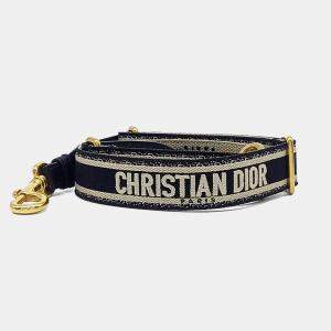مملوكة مسبقًا Dior Black Fabric strap