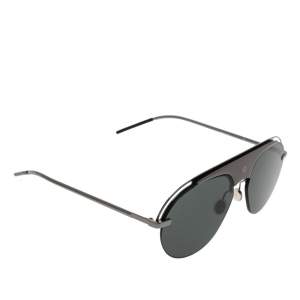 مملوكة مسبقًا Dior Black KJ11R Dior Evolution2 Aviator Sunglasses