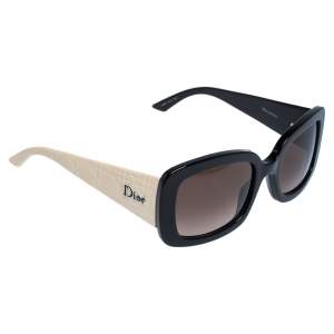 Dior Black/Light Beige G4FHA Square Sunglasses