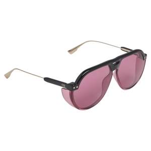 Dior Black/ Pink DiorClub3 Aviator Sunglasses