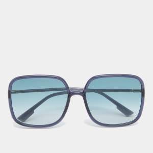 مملوكة مسبقًا Dior Grey/Green Gradient SoStellaire1 Oversized Sunglasses