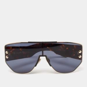 Dior Black/Havana Brown/Gold Blue 000/A9 Dior Addict1 Shield Sunglasses