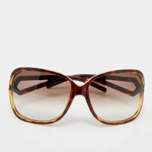 Dior Brown Havana/ Brown Gradient V08JS Madrague Oversized Sunglasses