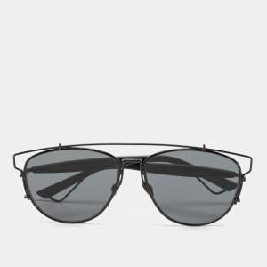 Dior Black Tone/ Grey 65Z2K Technologic Aviator Sunglasses