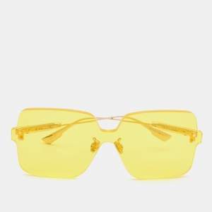 Dior Pale Gold Tone/Yellow DiorColorQuake1Rimless Sunglasses