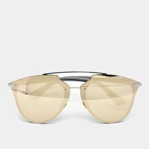 Dior Light Gold 010SQ ReflectedP Mirrored Sunglasses