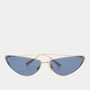 Dior Blue/Gold Miss Dior B1U Butterfly Sunglasses 