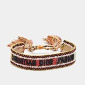 Dior Jadior Woven Fabric Bracelet