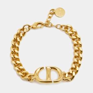 Dior 30 Montaigne Gold Tone Bracelet