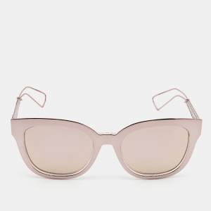 Dior Pink Diorama1 Mirrored Wayfarer Sunglasses