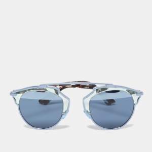 Dior Blue So Real Round Sunglasses