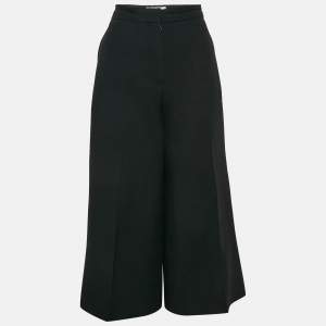 Dior Black Wool Blend Culotte M