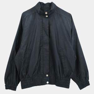 Pre Owned جاكيت كريستيان ديور بسحاب أسود مقاس صغير