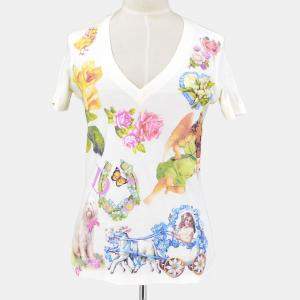 Pre Owned Christian Dior T-Shirt Ivory M