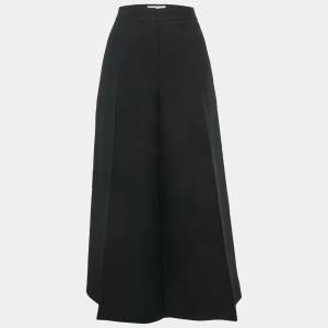 مملوكة مسبقًا Christian Dior Black Wool Culottes XL