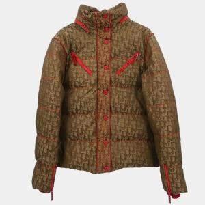 Pre Owned جاكيت سحاب ديور بني #38