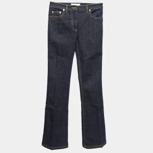 Dior Blue Denim Flared Jeans S
