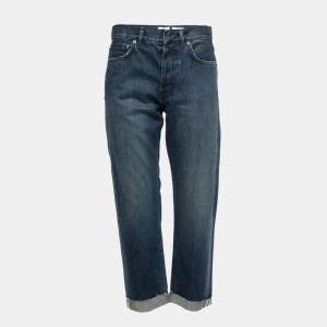 Christian Dior Blue Denim 01 Boyfriend Jeans S Waist 27"