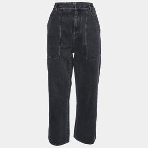 Christian Dior Distressed Black Denim Jeans S Waist 28"