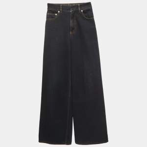 Christian Dior Blue Denim High Waist Flared Jeans XXS Waist 24"
