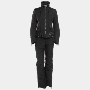 Christian Dior Boutique Black Synthetic Detachable Ski Suit M