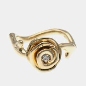 مملوكة مسبقًا خاتم كريستيان ديور روز ديور كوتور ألماس ذهب وردي عيار 18 أزياء خاتم ألماس ذهب وردي