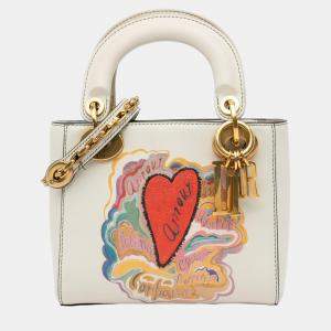 Dior x Niki De Saint Phalle White Dioramour Mini Lady Dior