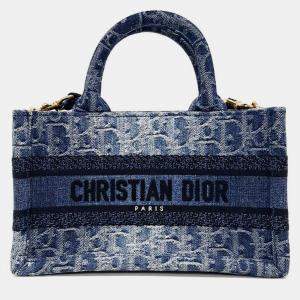 Christian Dior Oblique Book Tote Mini Bag