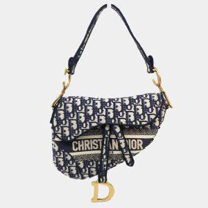 Christian Dior Oblique Saddle Bag